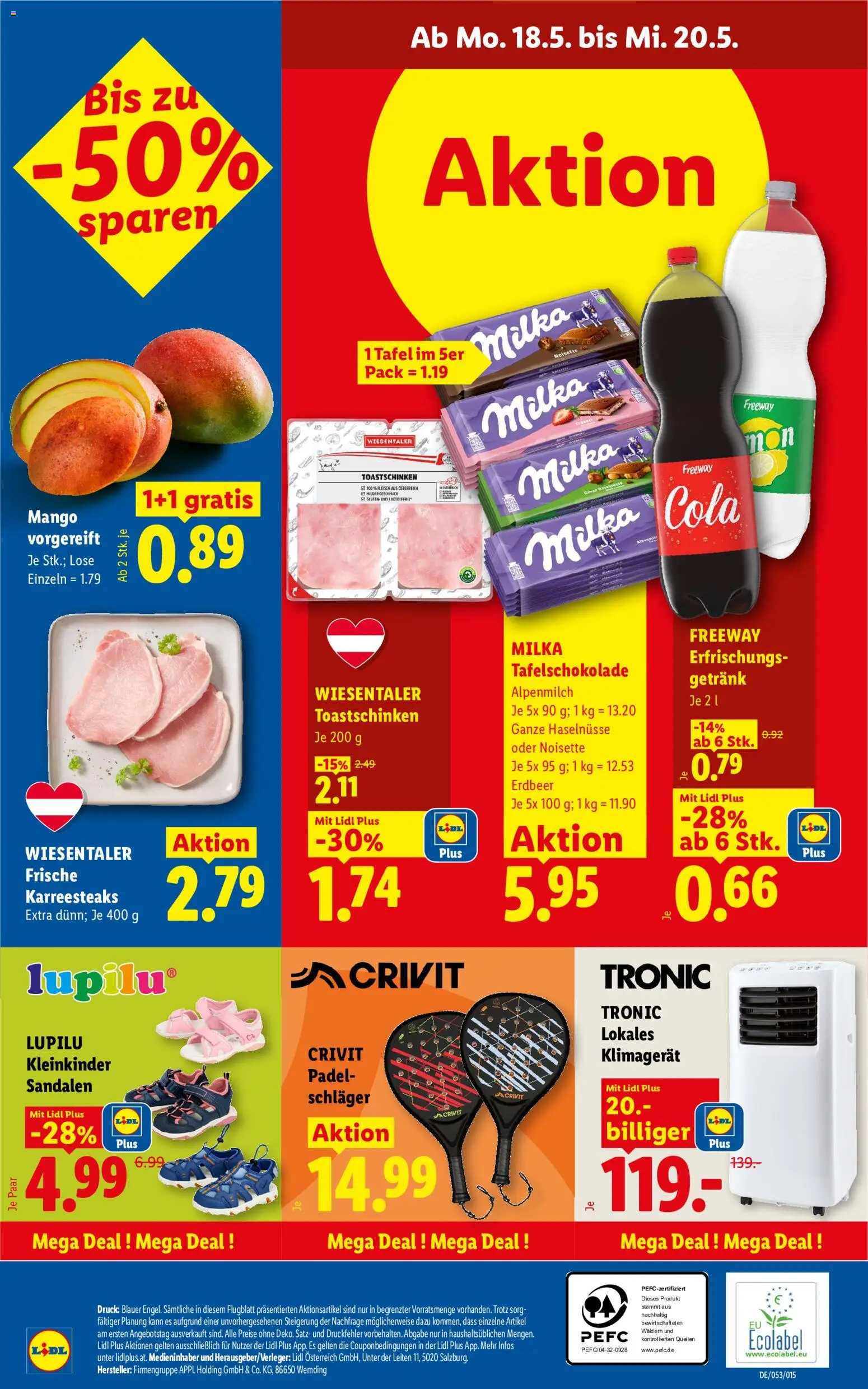 Lidl - Flugblatt gültig ab 13.05.2026 | Seite: 31 | Produkte: Sandalen, Mango