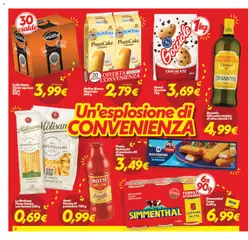 Anteprima del volantino SuperConveniente volantino valido a partire dal 31/07/2026 | Pagina: 2 | Prodotti: Pomodoro, Pasta, Olio extra vergine, Mutti