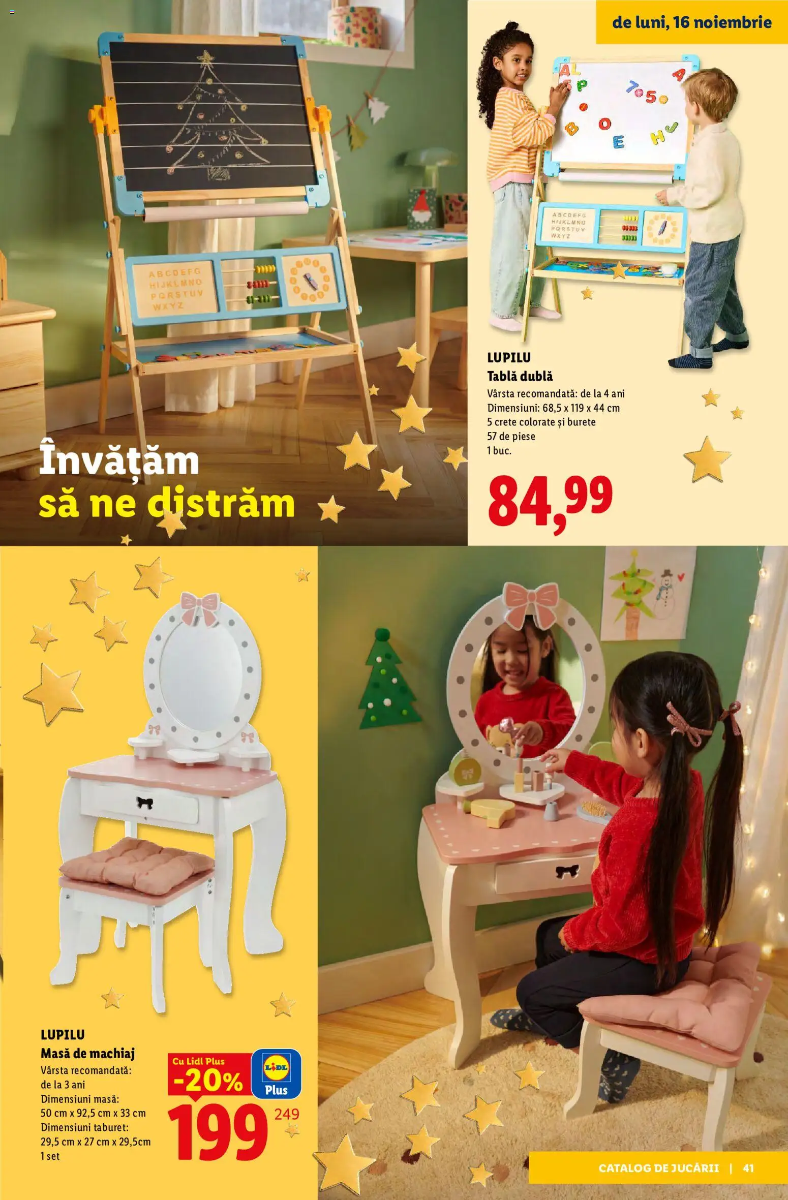 Noul catalog Lidl – valabil de la 02.11.2026 | Pagină: 41 | Produse: Tablă, Masă, Machiaj, Plus