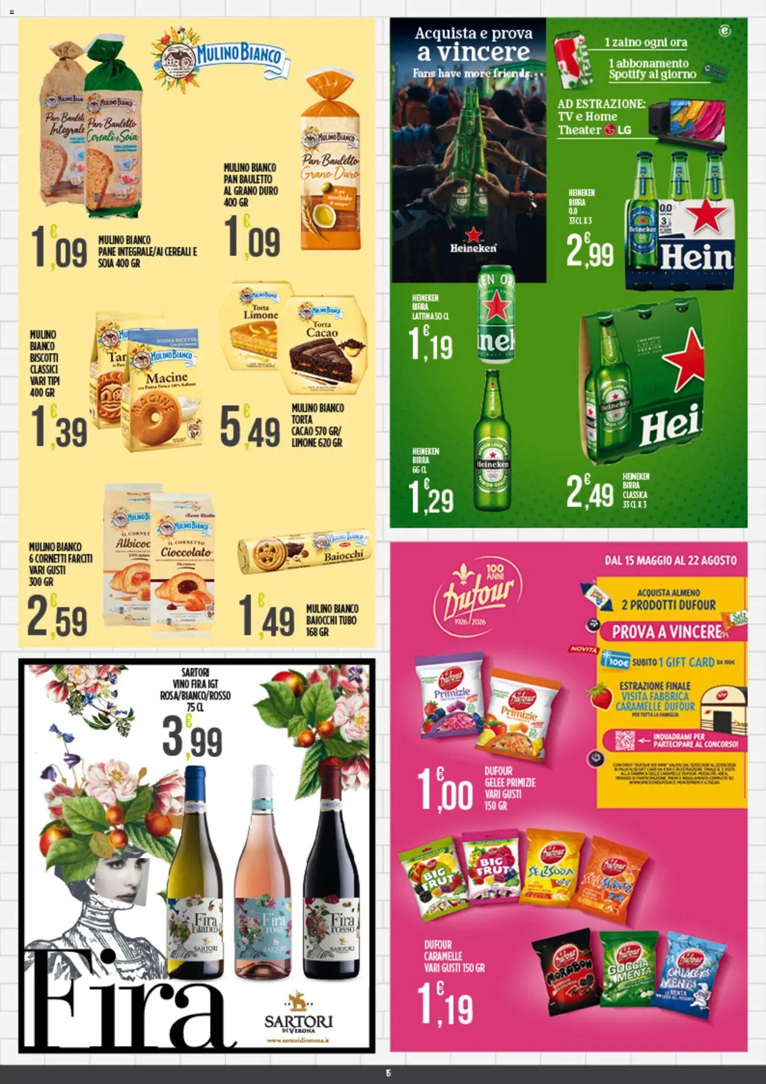 Volantino Euroesse del 15.06.2026 | Pagina: 15 | Prodotti: Birra, Caramelle, Torta, Cacao