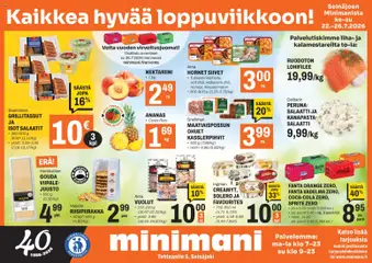 Minimani-mainoslehti voimassa 22/07/2026 alkaen | Sivu: 1