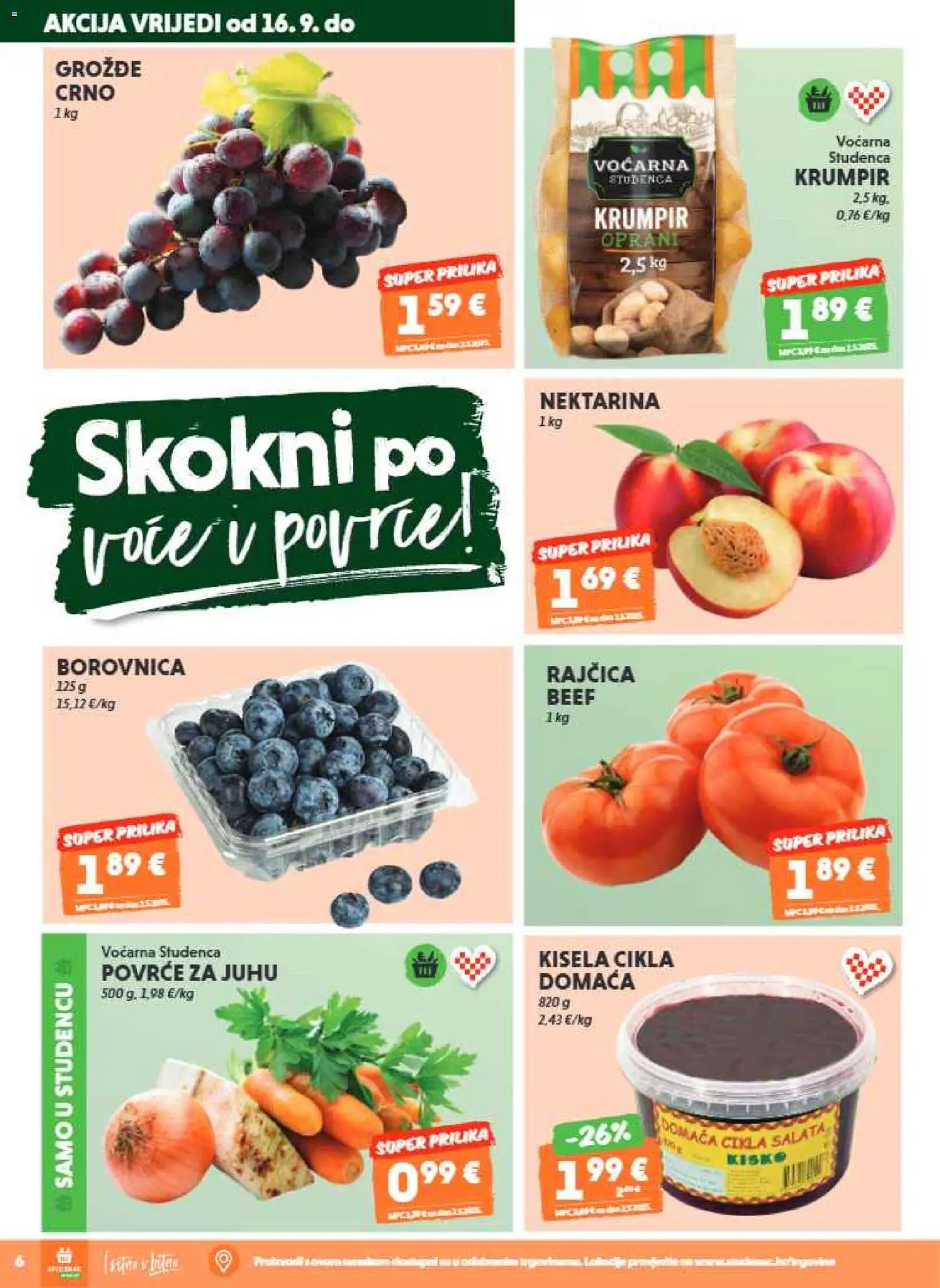 Studenac katalog | vrijedi od 16.09.2026 | Stranica: 6