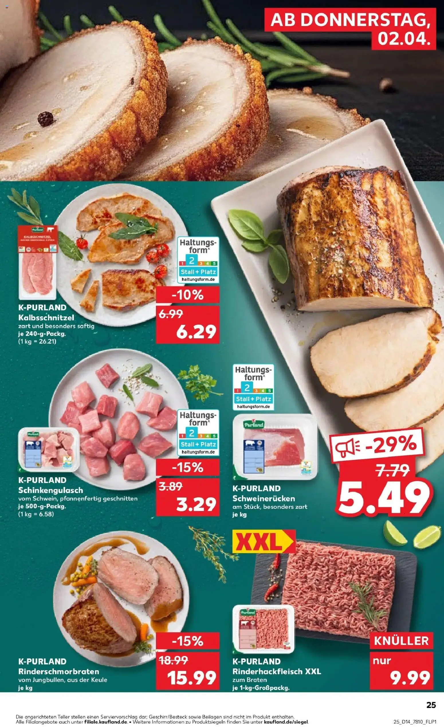 Kaufland Prospekt Überlingen	 – gültig ab 30.03.2026 | Seite: 39 | Produkte: Schweinerucken