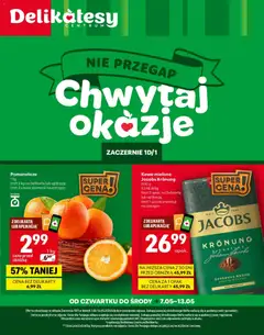 Pogląd oferty "Delikatesy Centrum gazetka - Zaczernie Otwarcie" - ważna od 07.05.2026