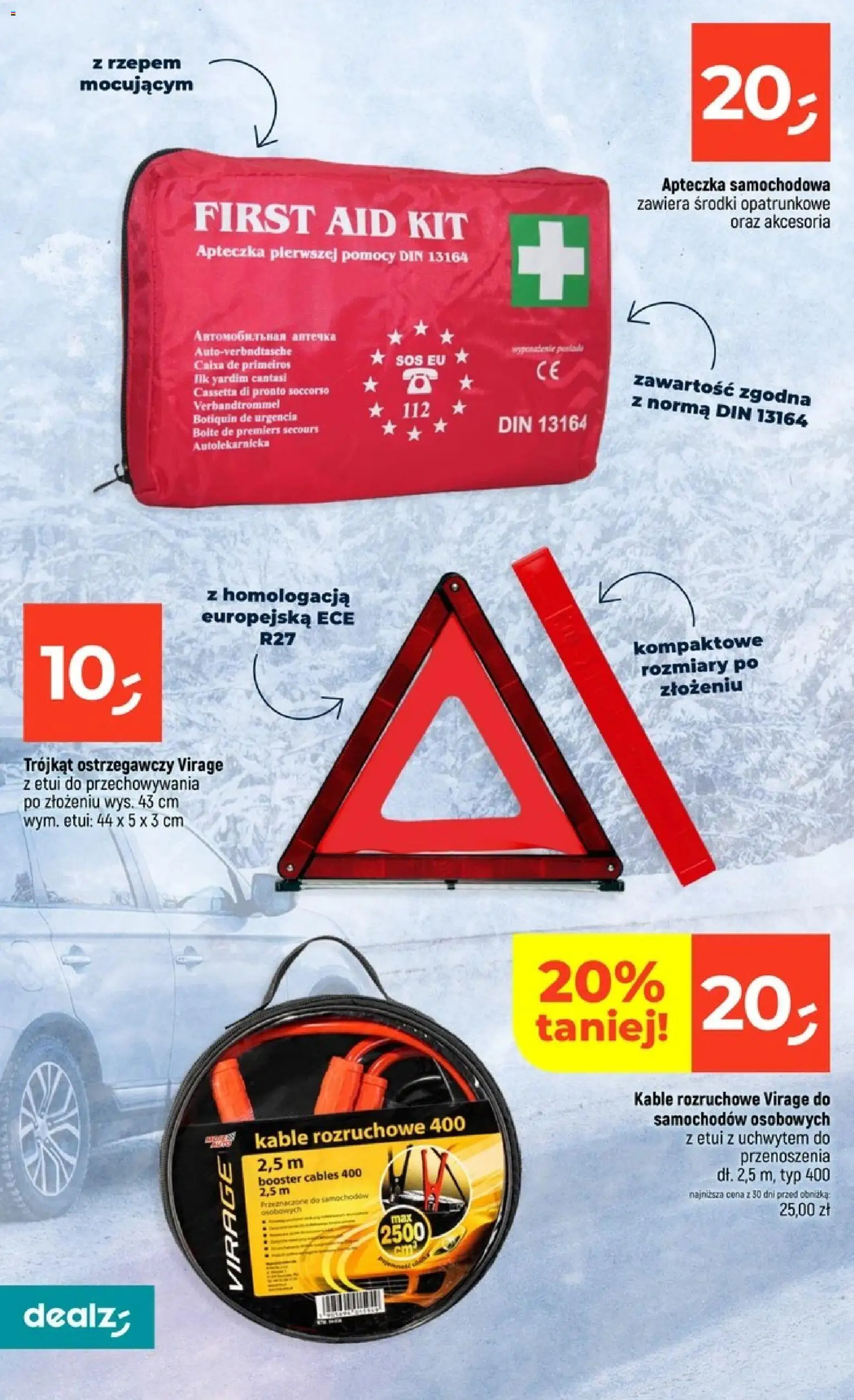 Dealz gazetka od 22.10.2026 | Strona: 54 | Produkty: Kable rozruchowe, Sos