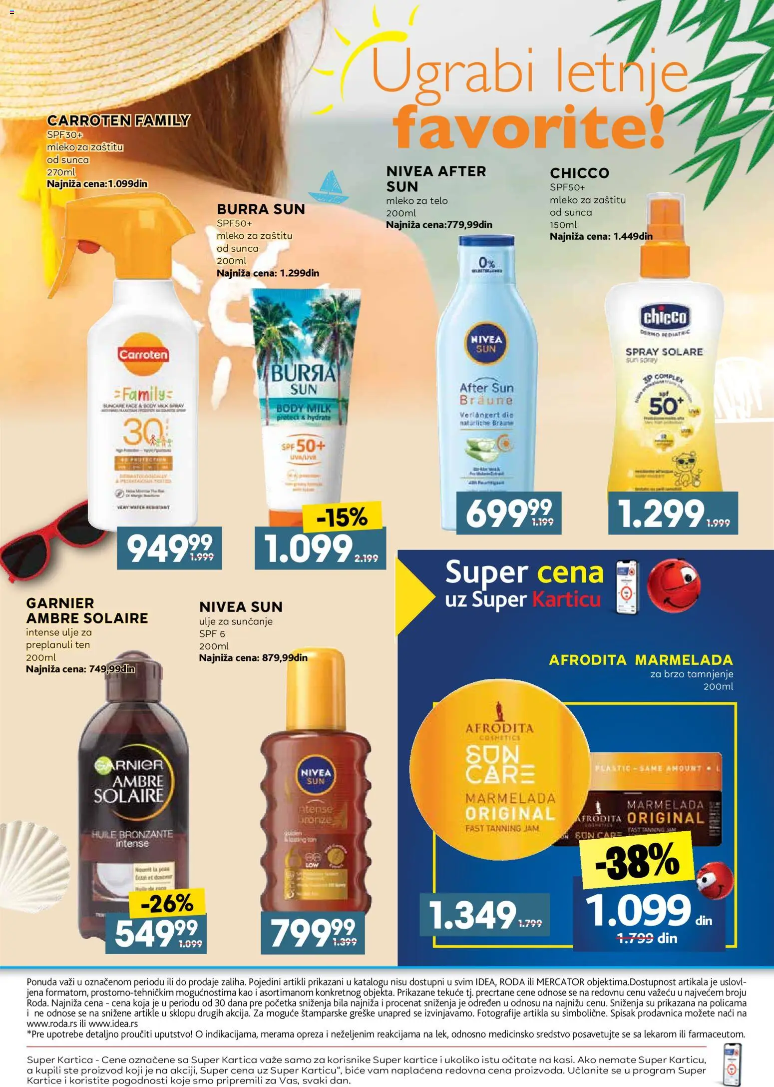 Mercator katalog - važi od 11.08.2026 | Strana: 33 | Proizvode: Garnier, Nivea, Mleko, Mleko za telo