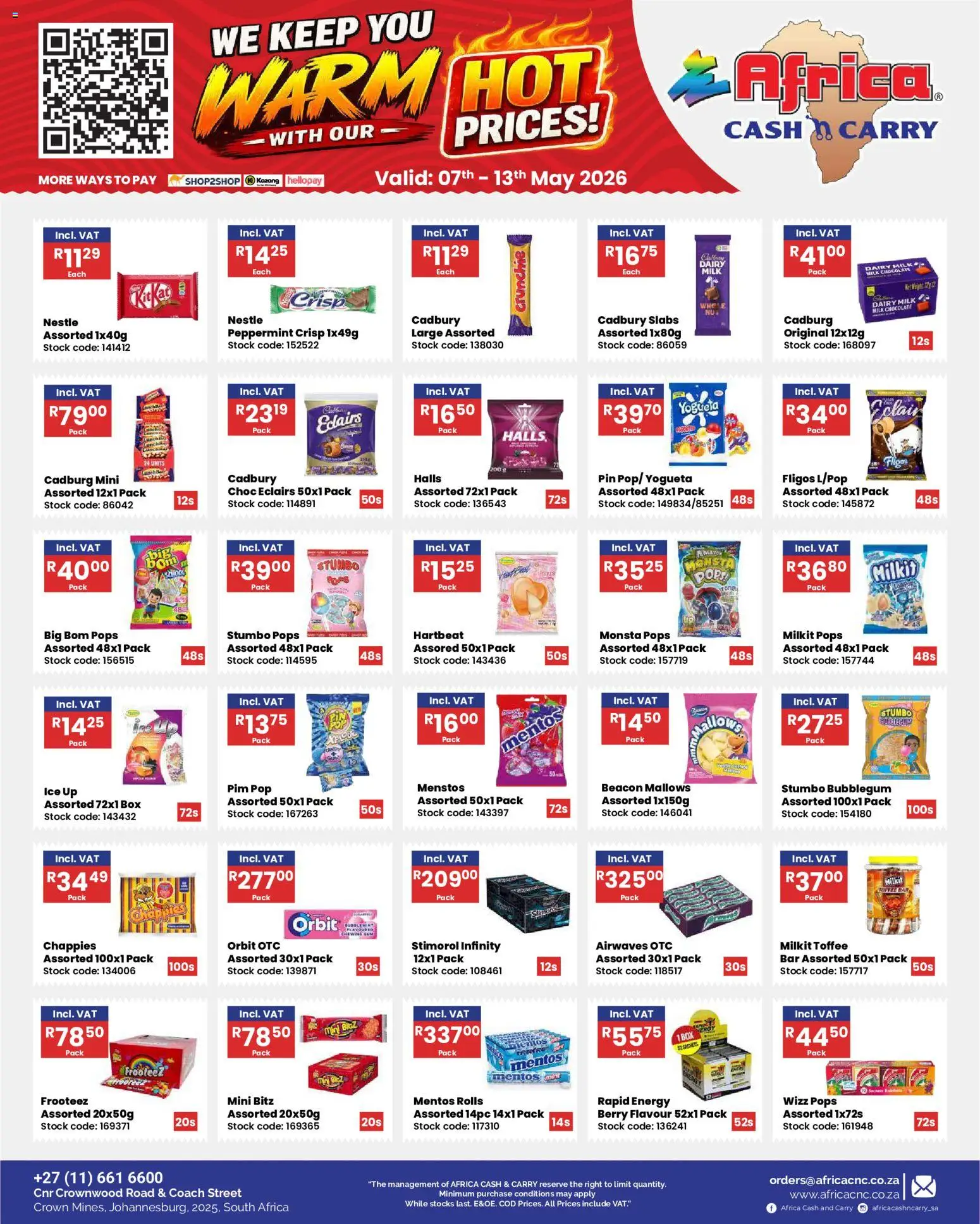 Africa Cash & Carry Specials | 07/05/2026 | How to get a limited discount? Save today! | South Africa