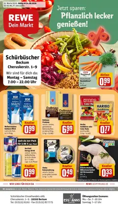 Rewe Prospekt Beckum ab 24.08.2026 gültig