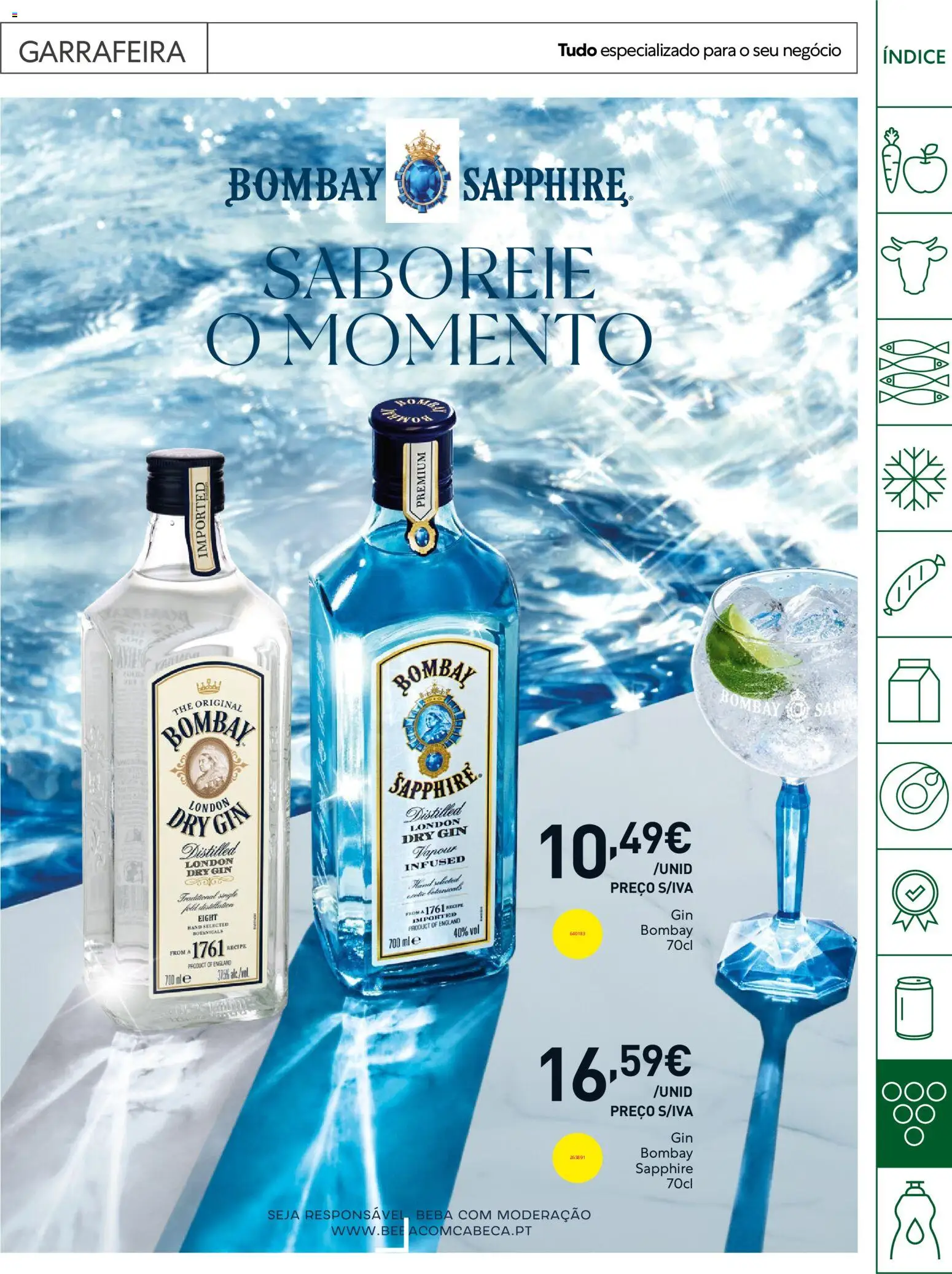 Recheio Horeca │ válido de 19.05.2026 | Página: 35 | Produtos: Gin