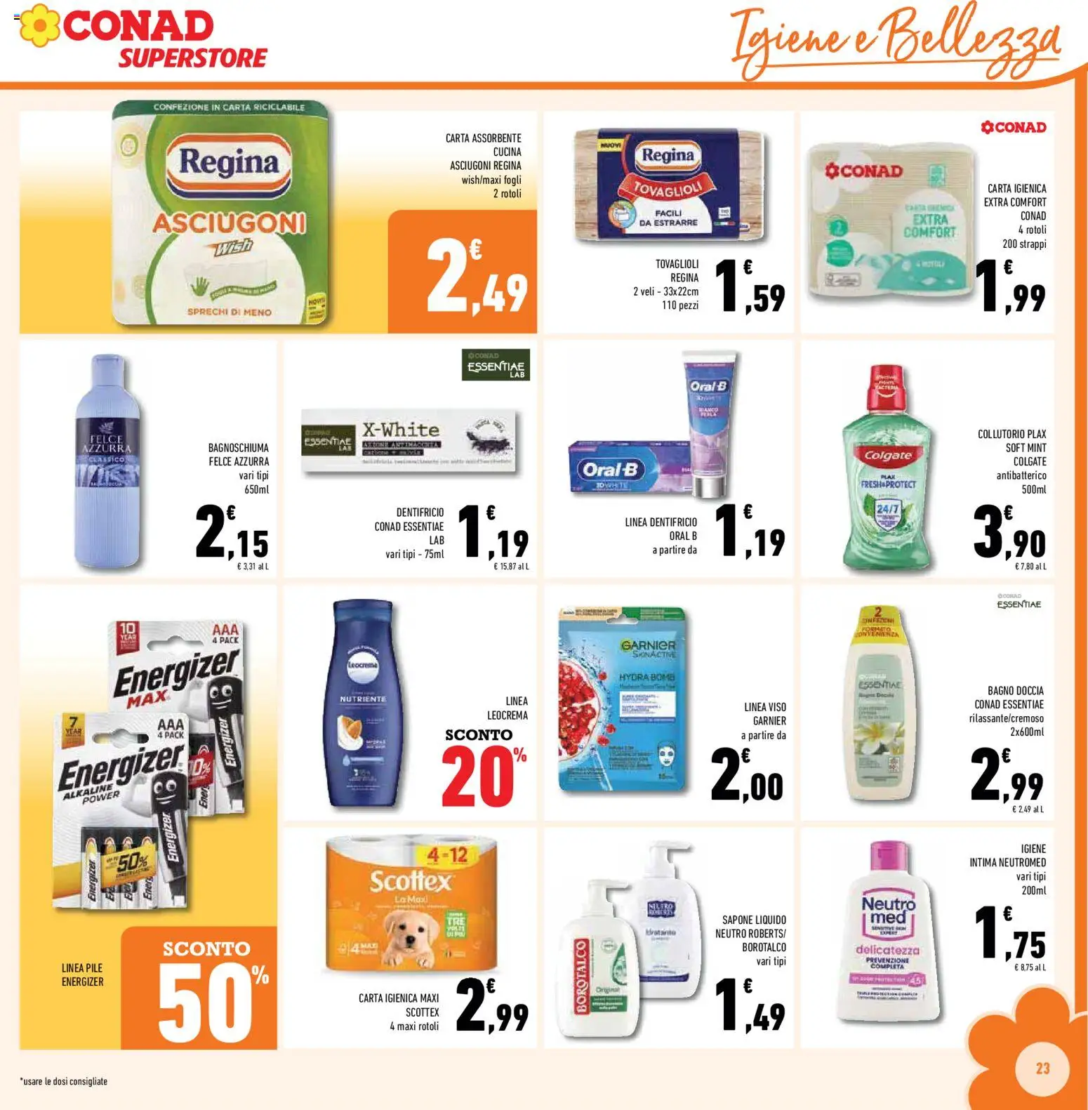 Volantino Conad del 01/07/2026 | Pagina: 23