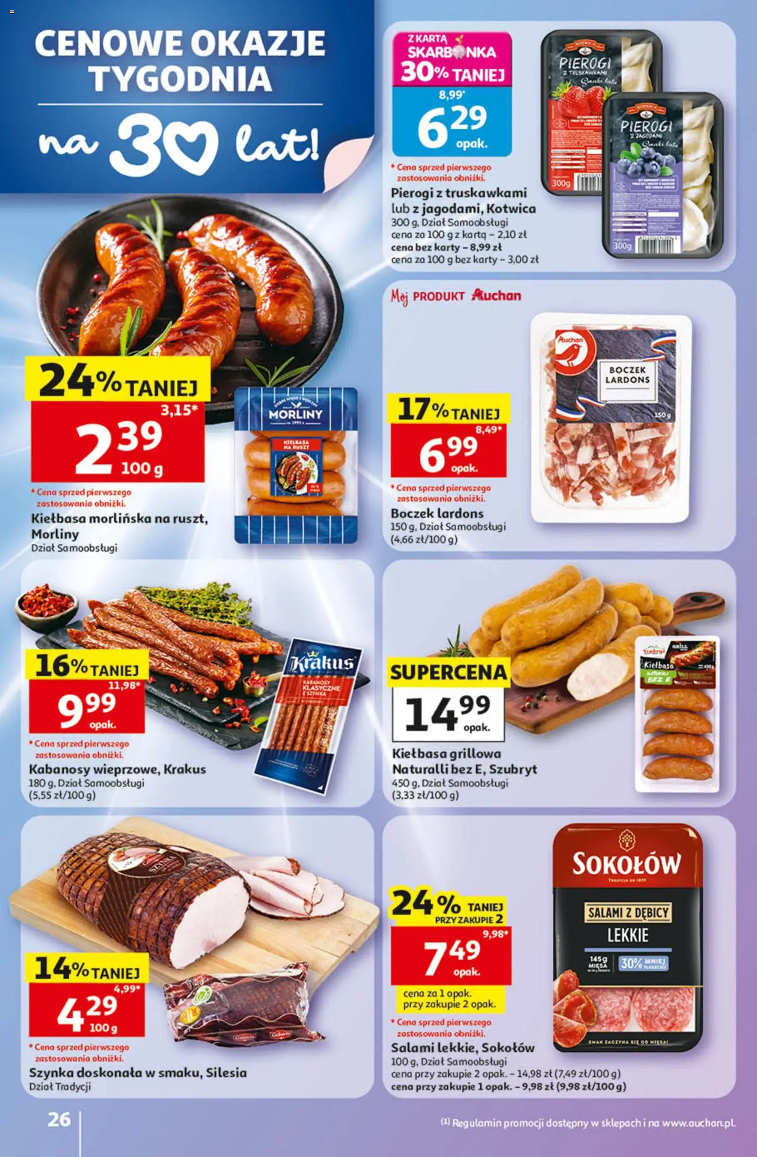Auchan gazetka - 30 Lat Hipermarket od 14.05.2026 | Strona: 26