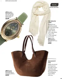 Preview of Oriflame - ECatalogue valid from 30/09/2026 | Page: 149 | Products: Magazine, Watch, Case, Bag