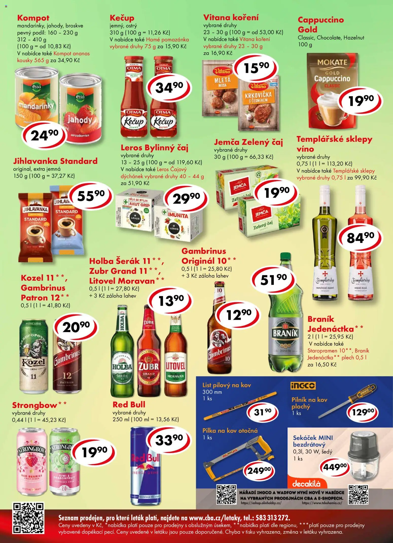 CBA leták - Premium od 14.10.2026 | Strana: 6 | Produkty: Ananas, Holba šerák 11, Gambrinus, Láhev