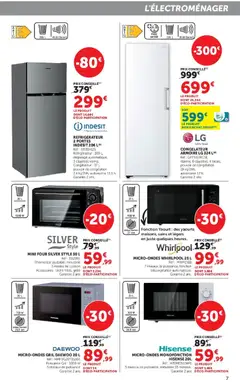 Hyper U - Prévisualisation de Hyper U offerts valide à partir de 12.05.2026 | Page: 7 | Produits: Plateau tournant, Congélateur, Plateau, Mini four
