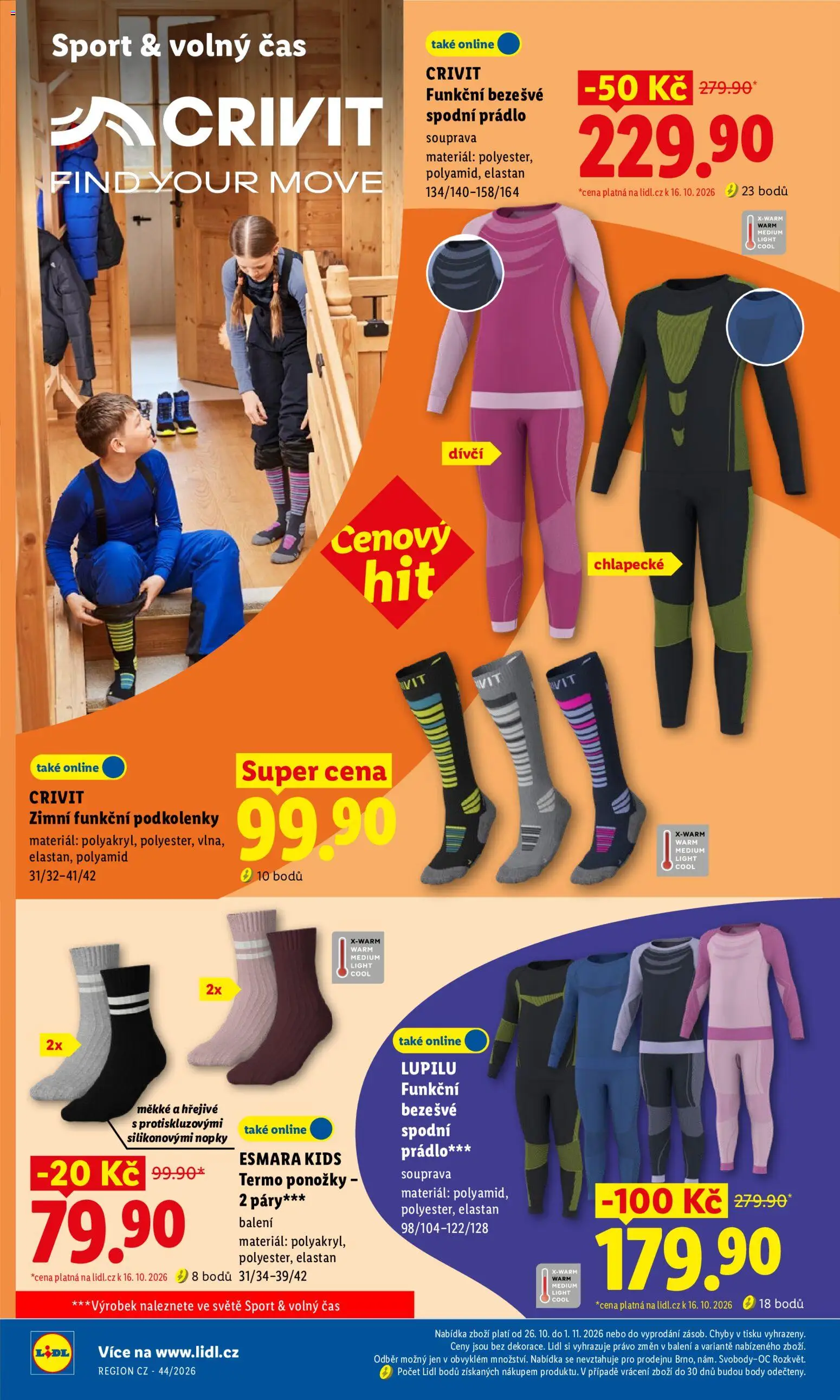 Lidl leták od 26.10.2026 | Strana: 44
