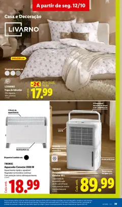 Pré-visualização Lidl folheto válido de 12/10/2026 | Página: 39