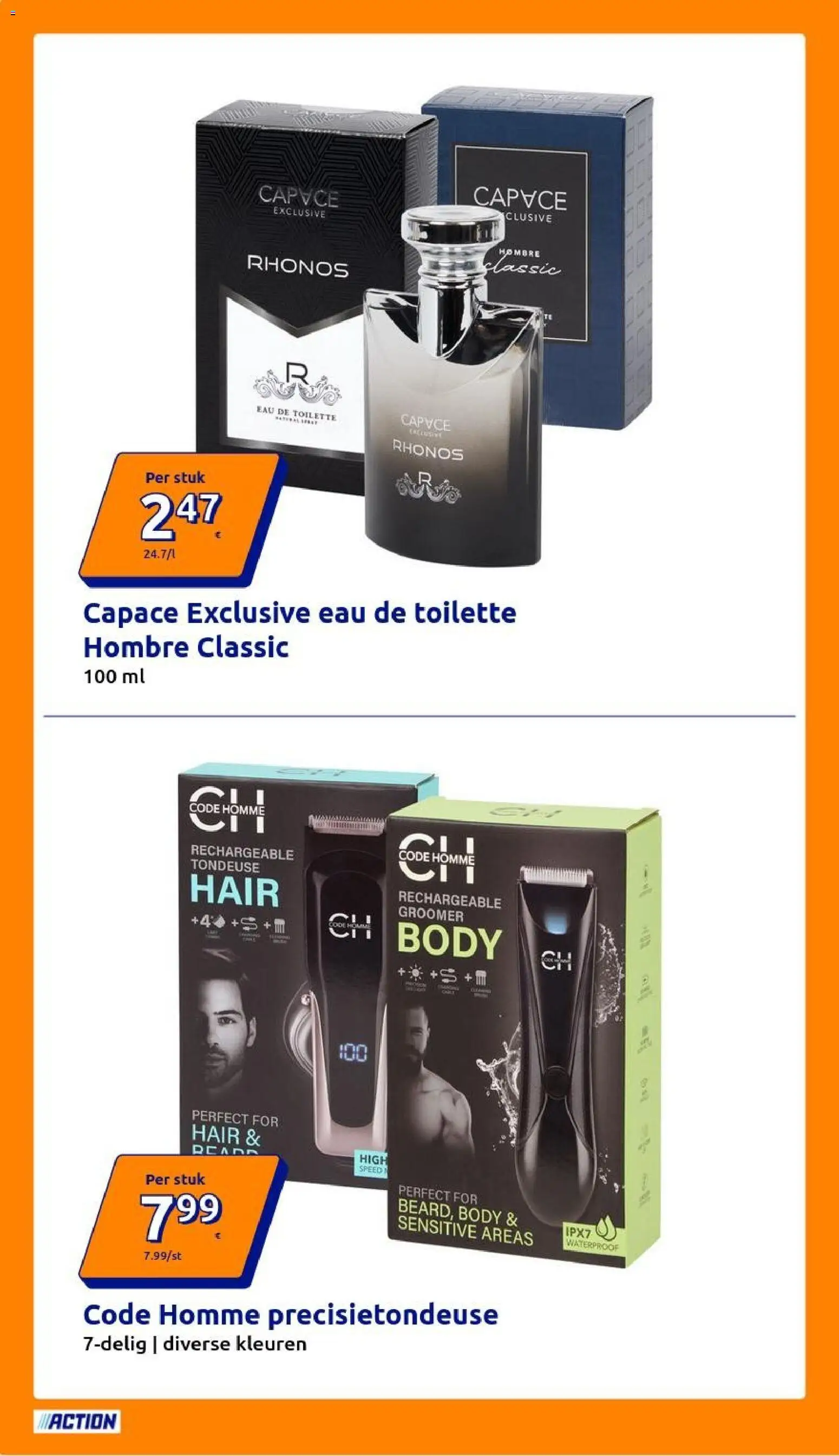{H1} | Pagina: 8 | Producten: Eau de toilette, Tondeuse
