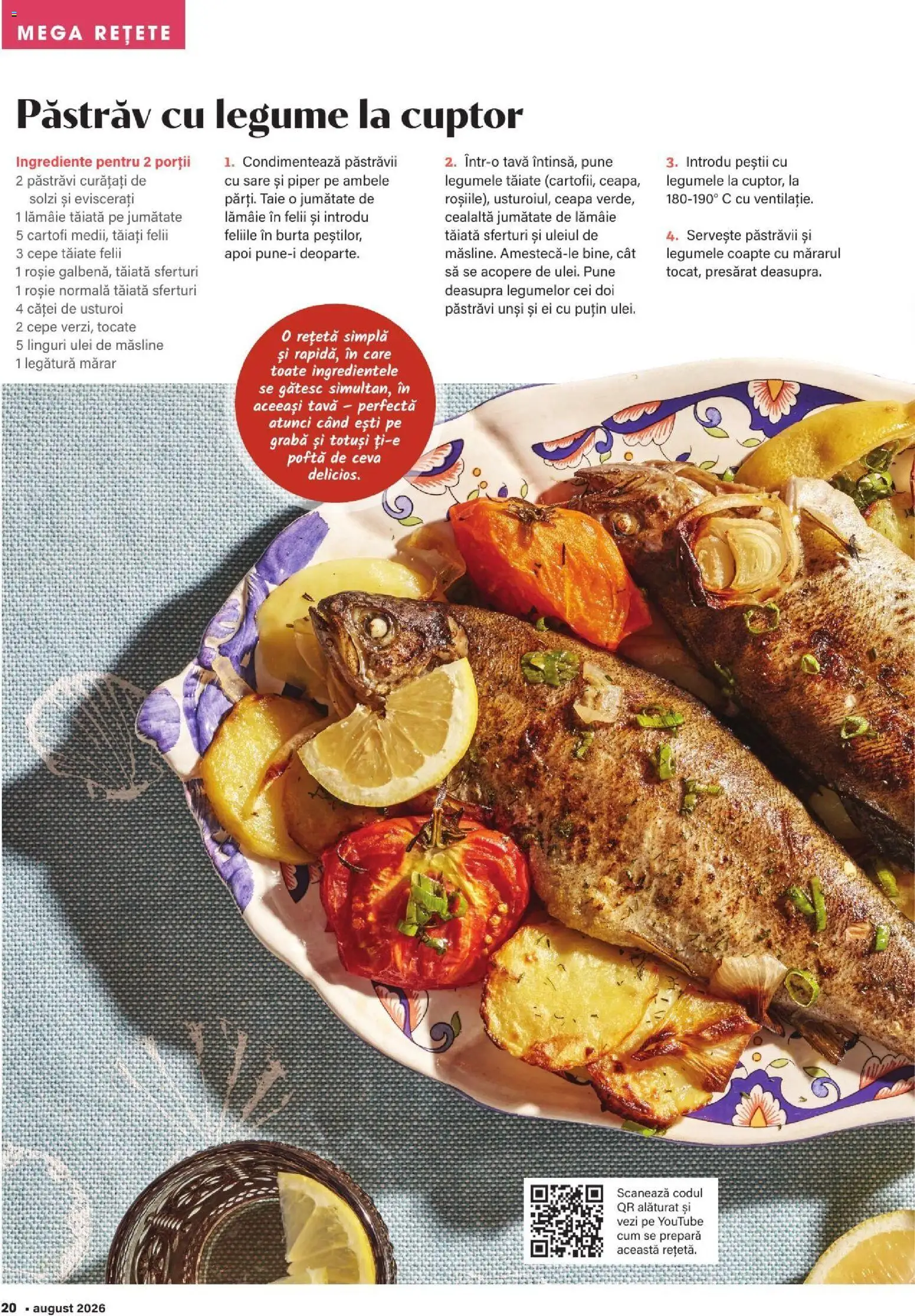 Noul catalog Mega Image – valabil de la 30.07.2026 | Pagină: 20 | Produse: Cuptor, Sare, Piper, Usturoi