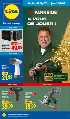 LIDL - Prévisualisation de LIDL catalogue les bonnes affaires Exclu Web valide à partir de 13/07/2026