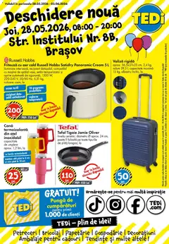 Ofertele TEDi valabile de la 28.05.2026