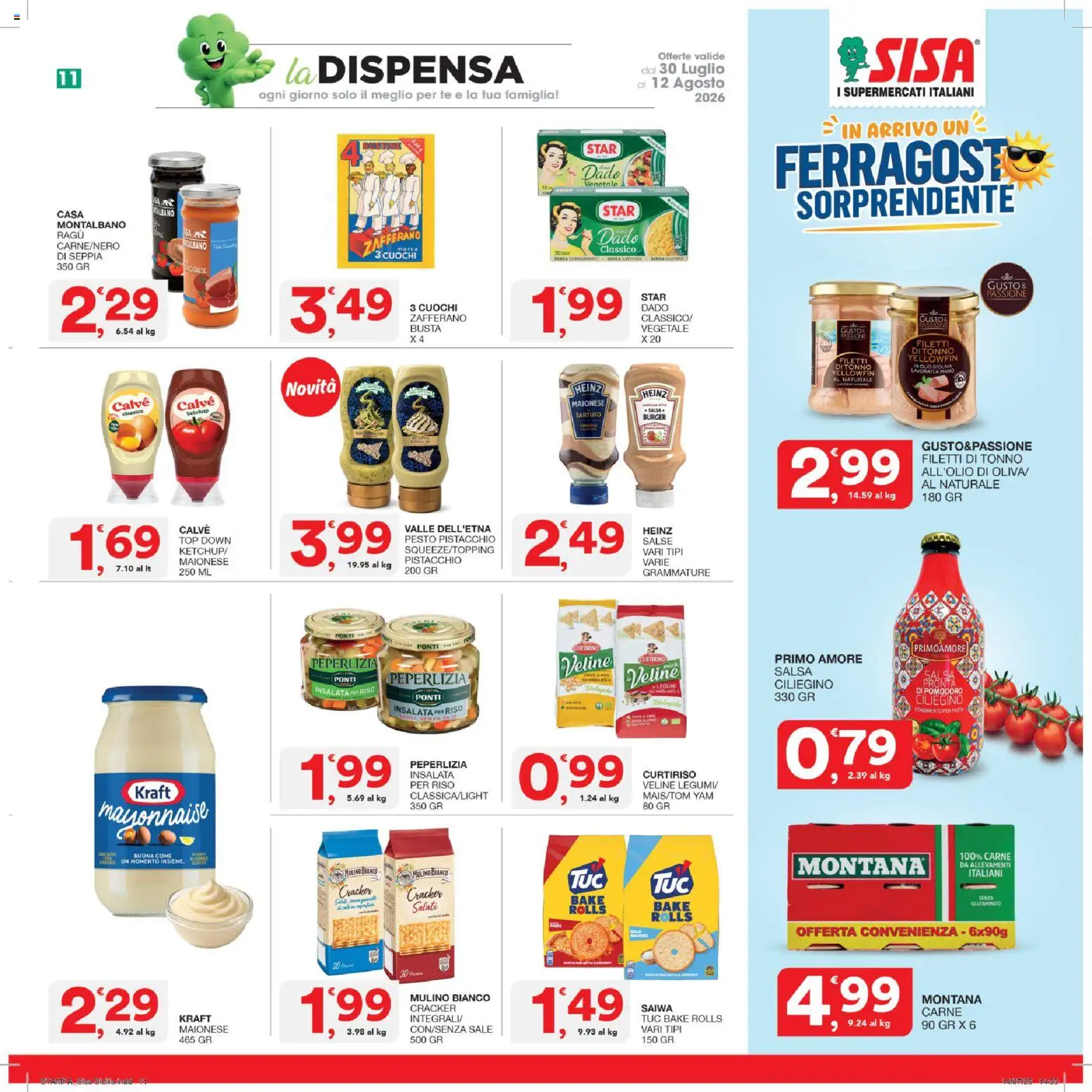 Volantino SISA del 30/07/2026 | Pagina: 11