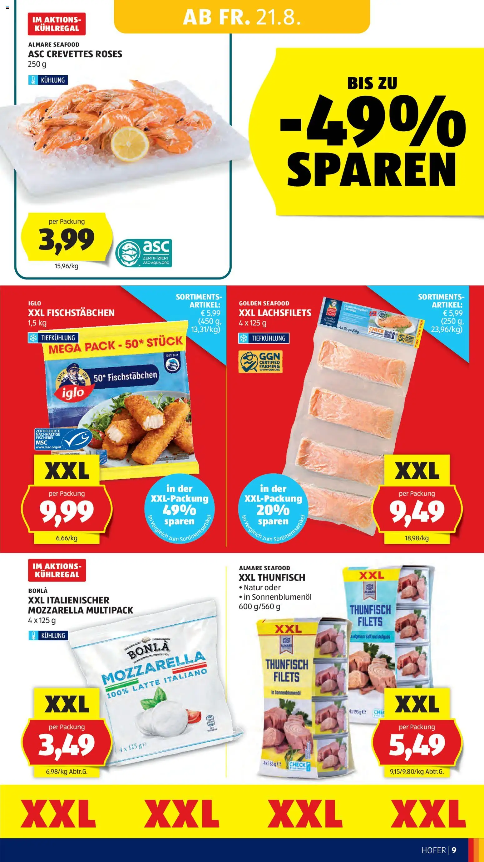 Hofer Flugblatt gültig ab 21.08.2026 | Seite: 19
