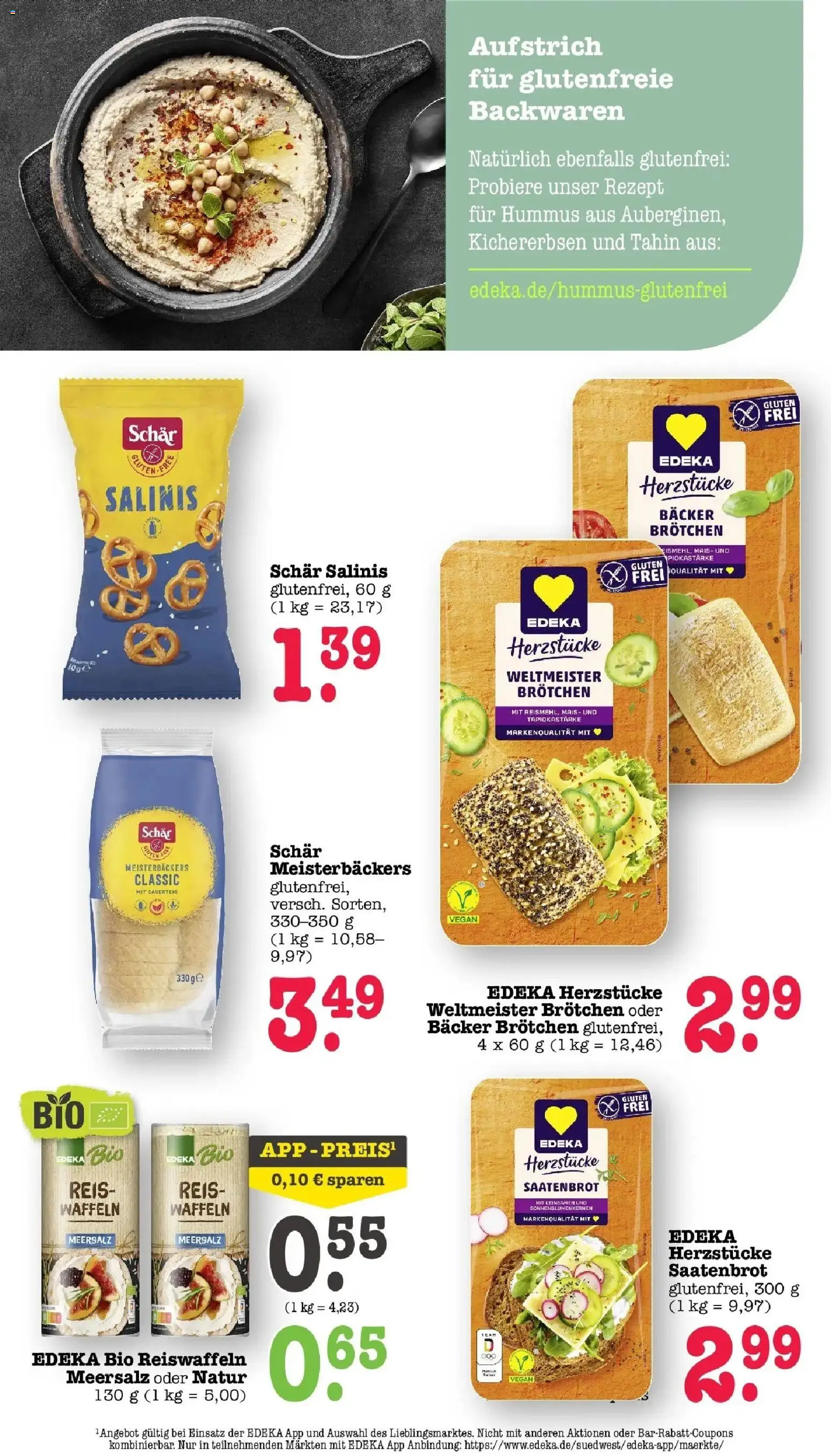 Edeka Prospekt Heidelberg (ab 24.08.2026) » Angebote Online | Seite: 37 | Produkte: Mais, Waffeln, Hummus, Reis