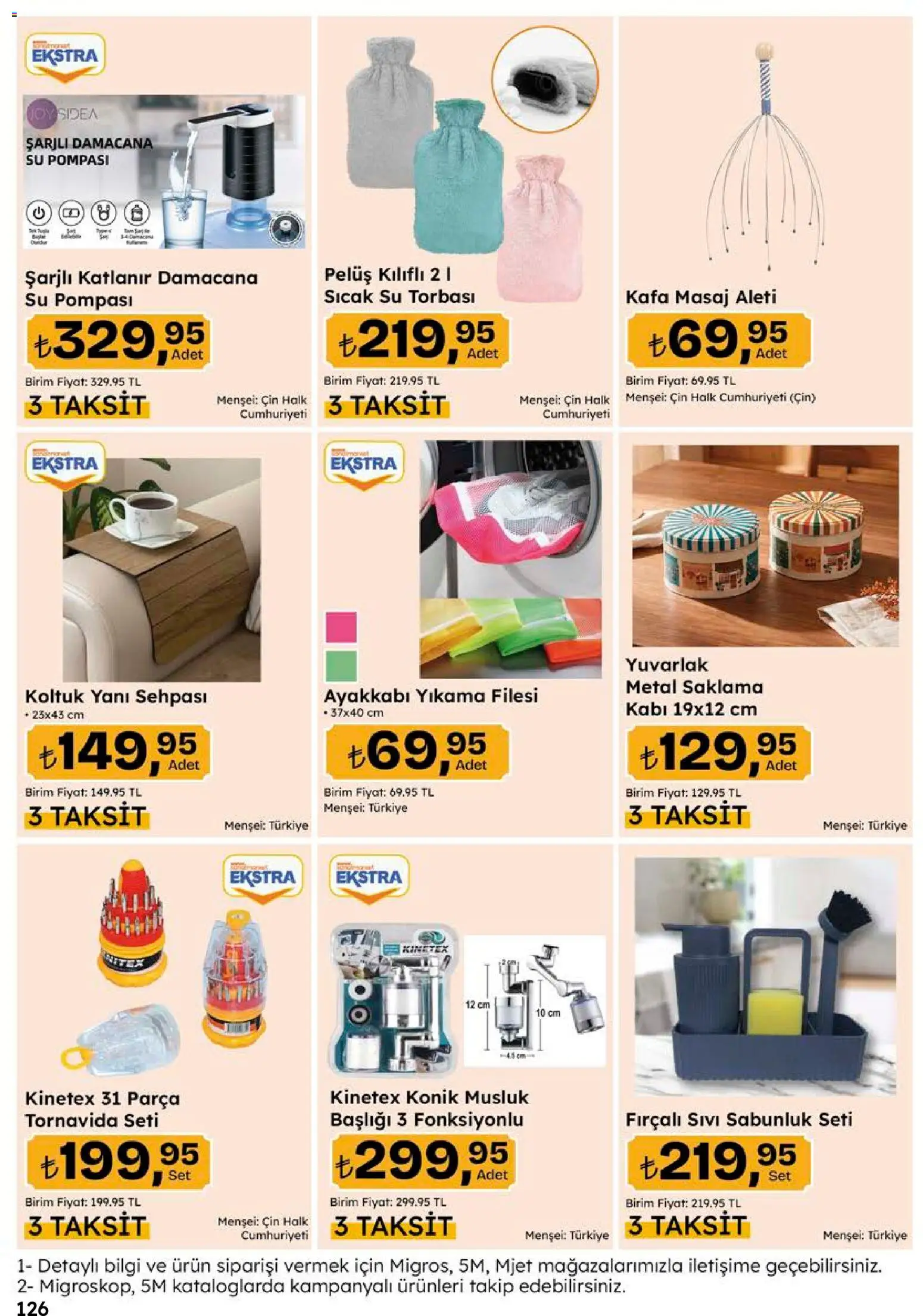 Migros Katalog - Migroskop - 22 Ekim 2026 tarihinden itibaren geçerlidir | Sayfa: 126