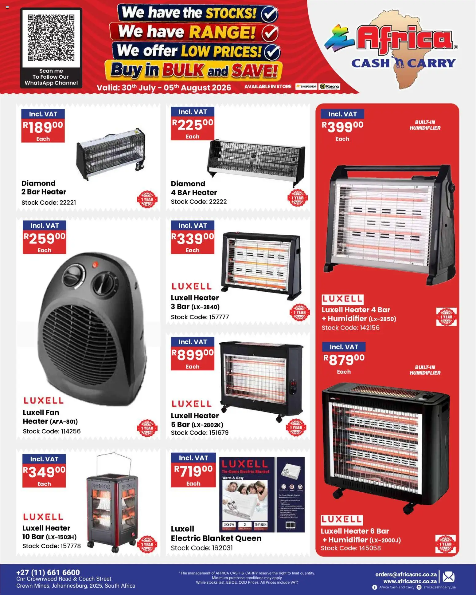 New Africa Cash & Carry catalogue – valid from 30/07/2026 | Page: 36
