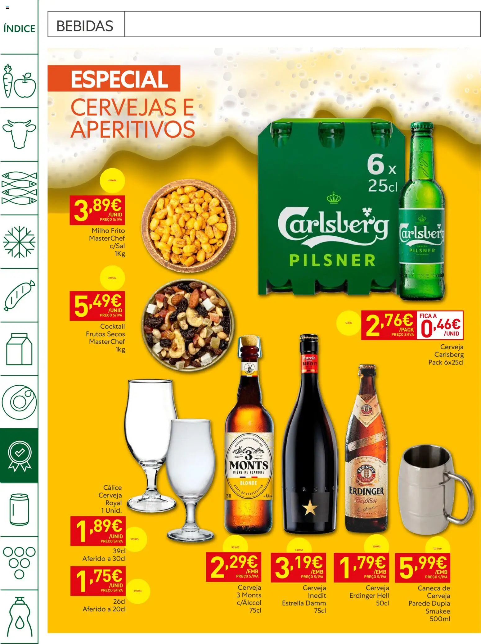 Recheio Horeca │ válido de 19.05.2026 | Página: 26 | Produtos: Caneca, Cerveja, Milho