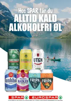 Forhåndsvisning av Spar kundeavis gyldig fra 19/10/2026 | Side: 21 | Produkter: Øl, Sitron, Lys, Radler