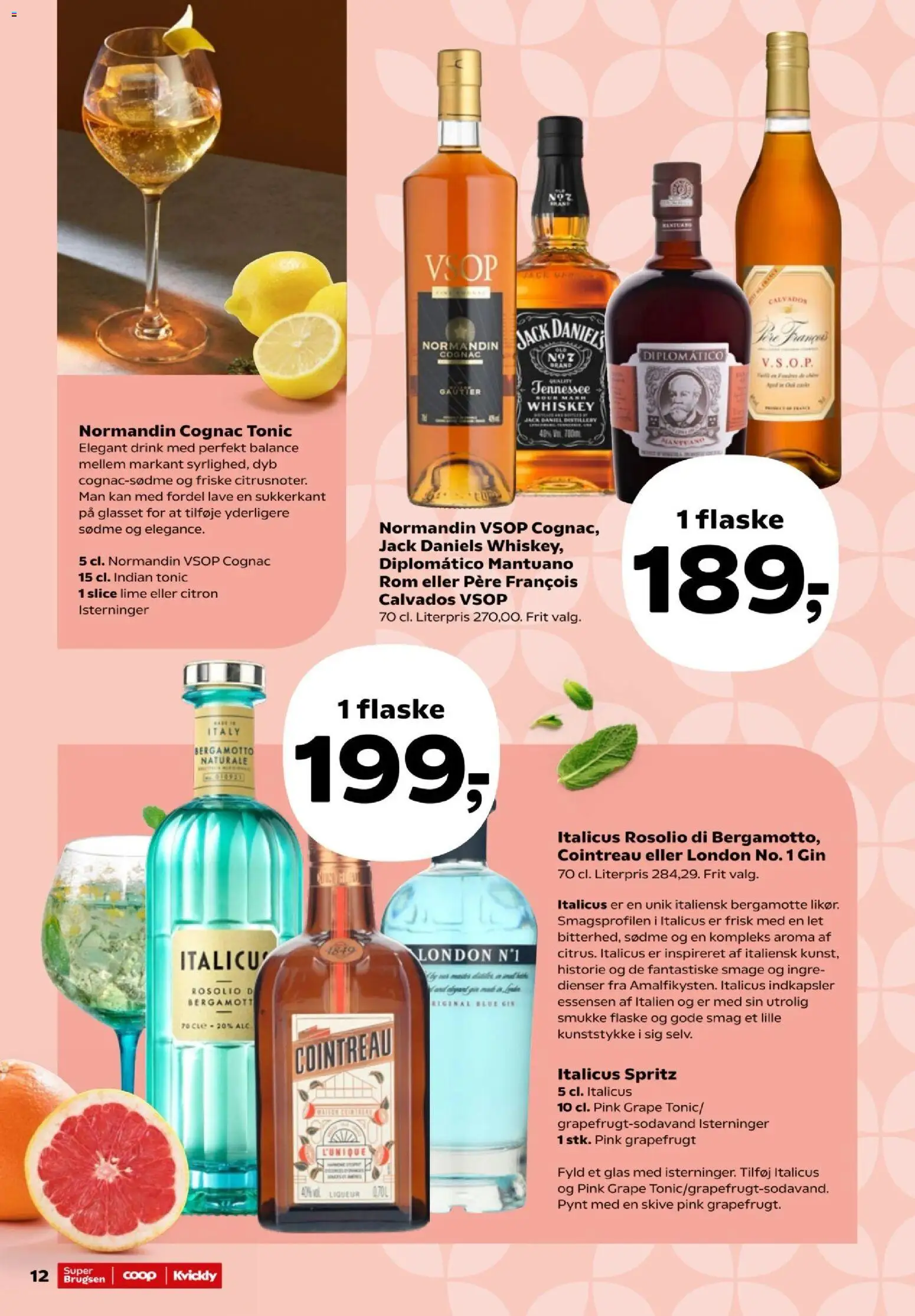 Super Brugsen tilbudsavis – gyldig fra 29.05.2026 | Side: 52 | Produkter: Gin, Lime, Rom