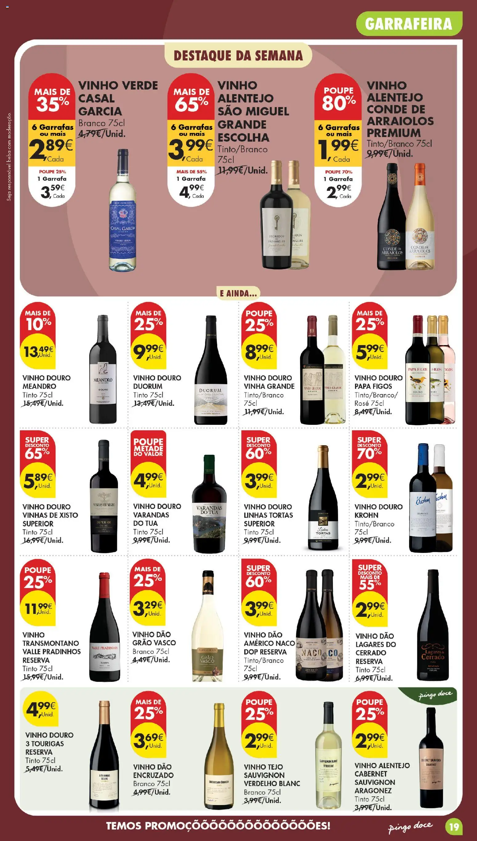Pingo Doce Poupe Esta Semana Madeira │ válido de 29/09/2026 | Página: 19 | Produtos: Figos, Papa, Vinho