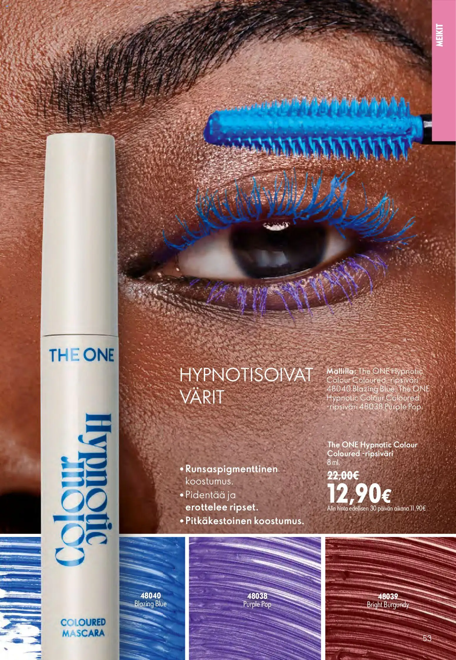 Oriflame - Esite 09 – voimassa 24/06/2026 alkaen | Sivu: 53 | Tuotteet: Ripsiväri
