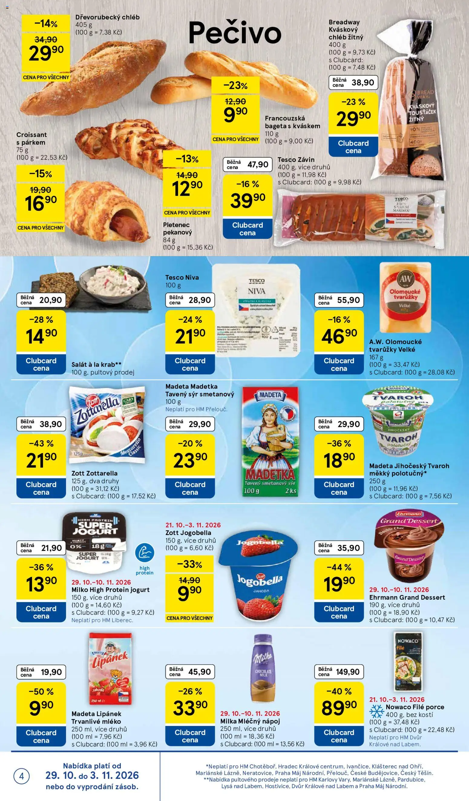Tesco leták - Hypermarket od 29.10.2026 | Strana: 4