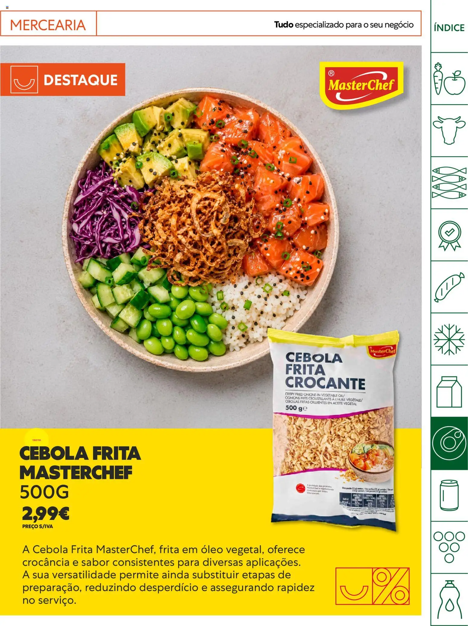Recheio Horeca │ válido de 09.06.2026 | Página: 21 | Produtos: Cebola, Óleo