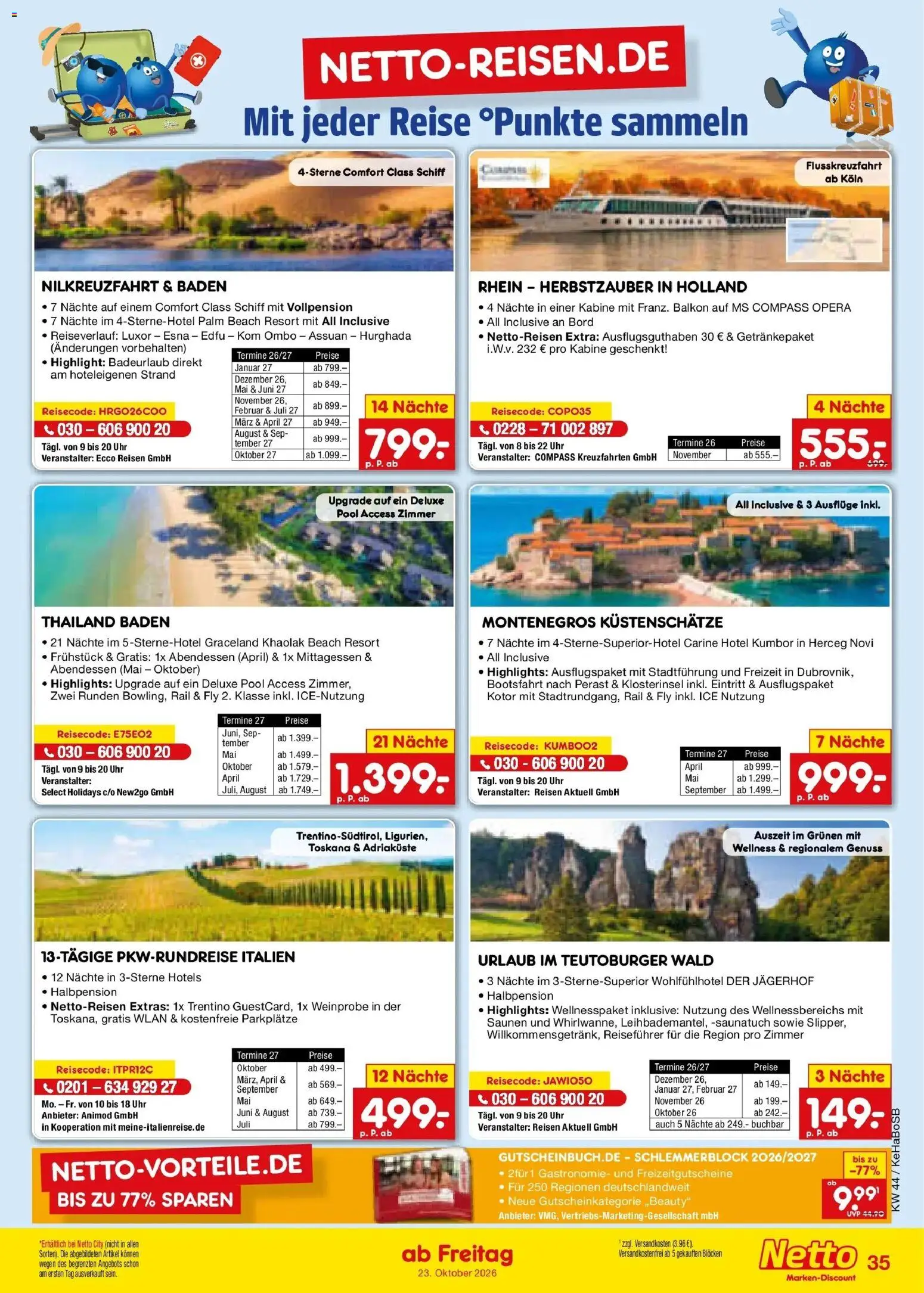 Netto Marken-Discount Prospekt Bochum – gültig ab 26.10.2026 | Seite: 47 | Produkte: Uhr