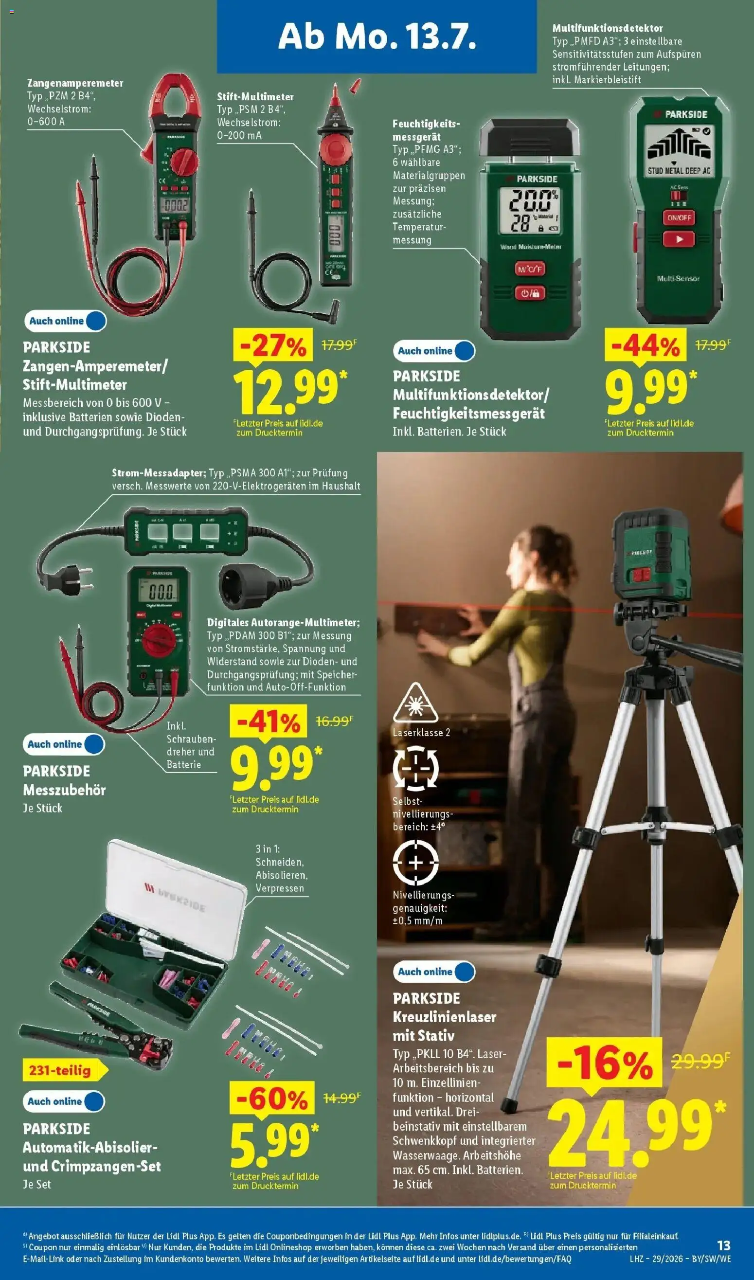 Lidl Prospekt Villingen-schwenningen – gültig ab 13.07.2026 | Seite: 29 | Produkte: Adapter, Batterien, Batterie, Stativ