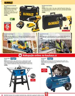 Náhled letáku Bauhaus leták od 30.04.2026 | Strana: 32 | Produkty: Okružní pila, Kolo, Přímočará pila, Kola