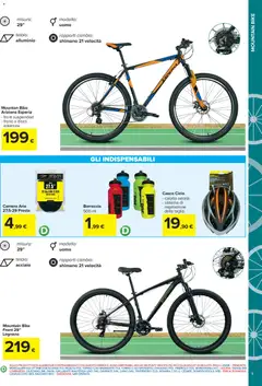 Anteprima del volantino Carrefour volantino Iper Bici - Torino valido a partire dal 20.04.2026 | Pagina: 5 | Prodotti: Bicicletta, Disco, Alluminio, Borraccia