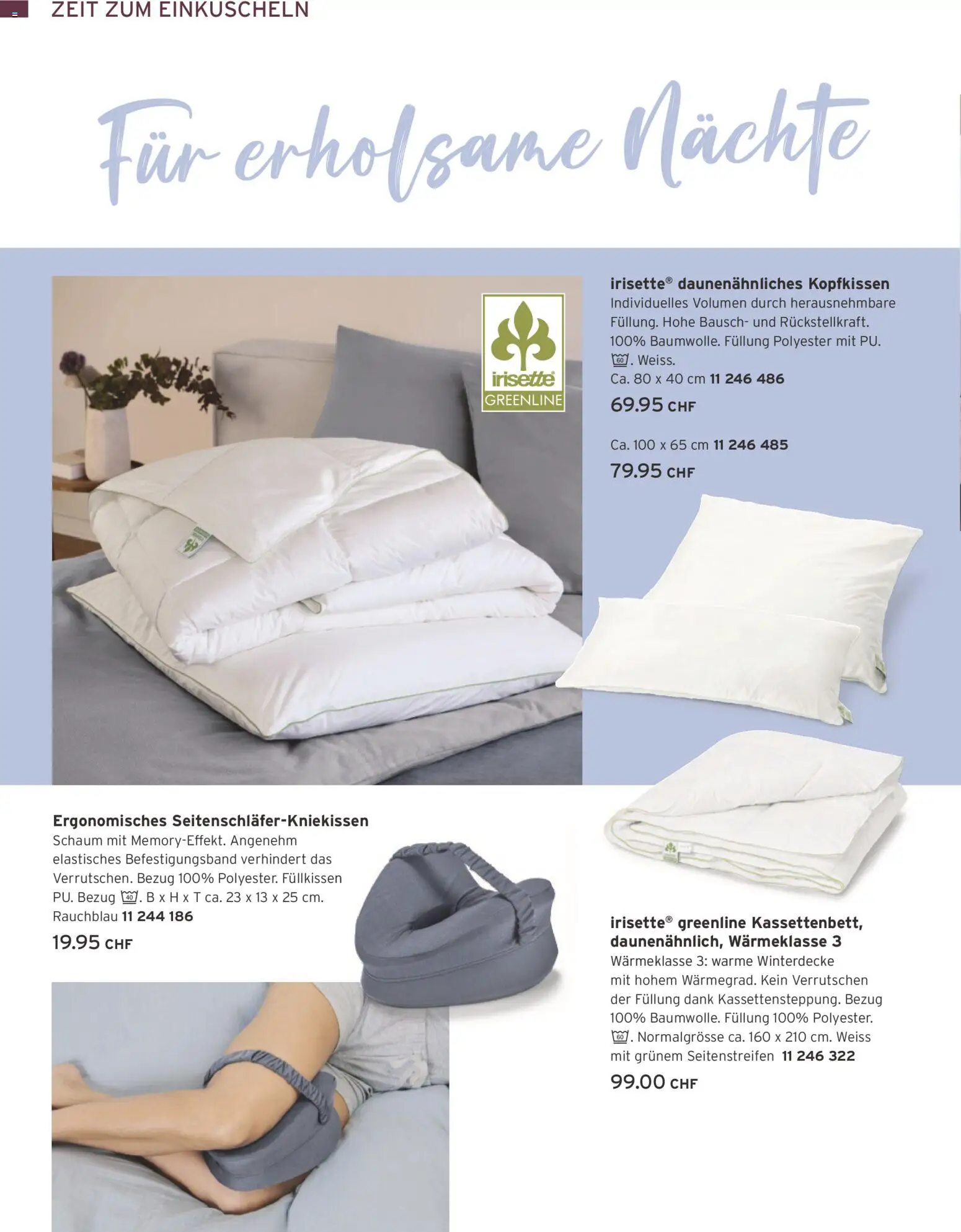 Tchibo aktionen Run club – gültig ab 01.10.2026 | Seite: 66 | Produkte: Kopfkissen