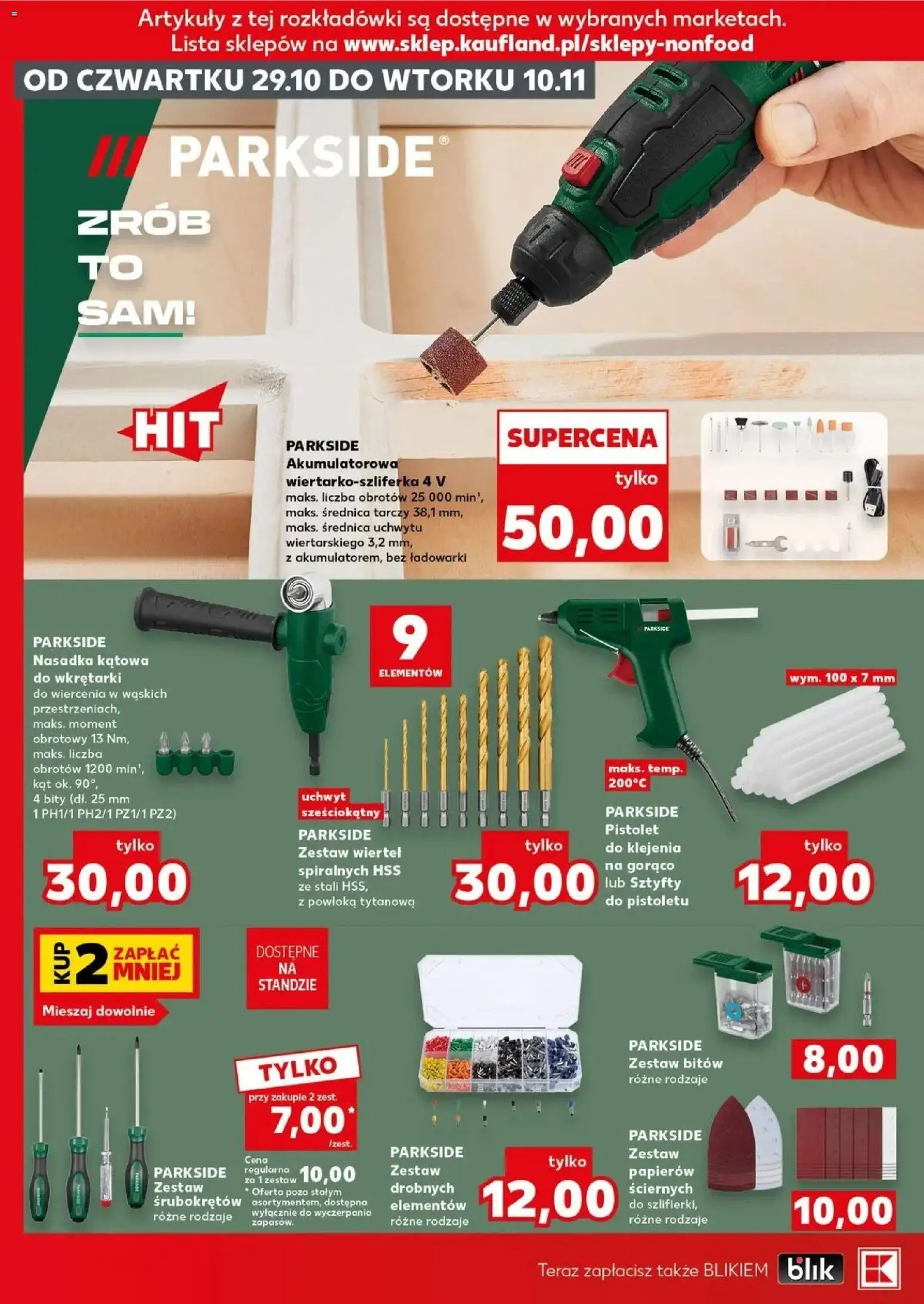 Kaufland gazetka - Złap Okazje od 29.10.2026 - od jutra PDF | Strona: 14 | Produkty: Zestaw śrubokrętów