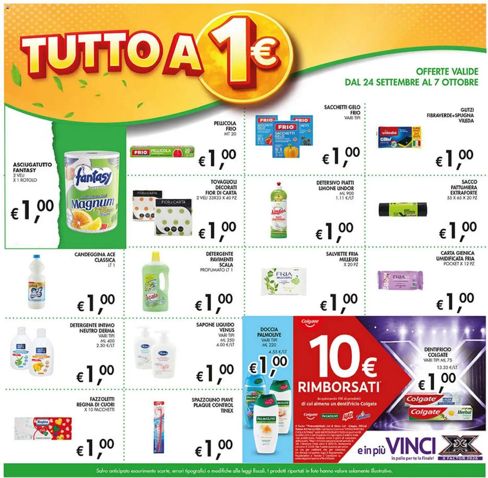Volantino Coal del 24/09/2026 | Pagina: 5 | Prodotti: Sapone, Detergente, Tè, Piatti