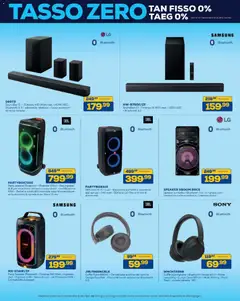 Anteprima del volantino BRUNO volantino valido a partire dal 30/07/2026 | Pagina: 8 | Prodotti: Soundbar, Cuffie, Gioco, Speaker
