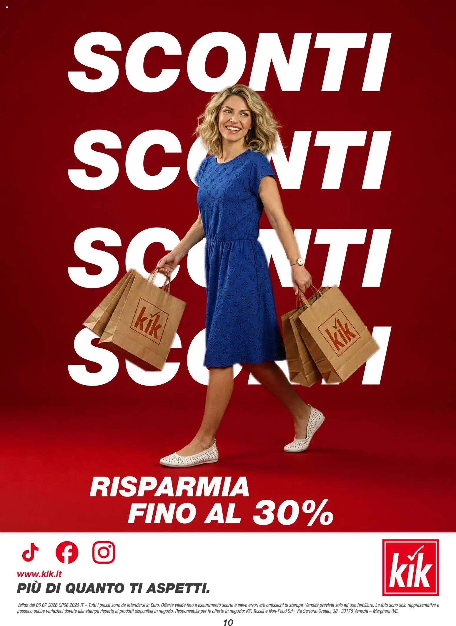 Volantino KiK del 06/07/2026 | Pagina: 10 | Prodotti: Stampa