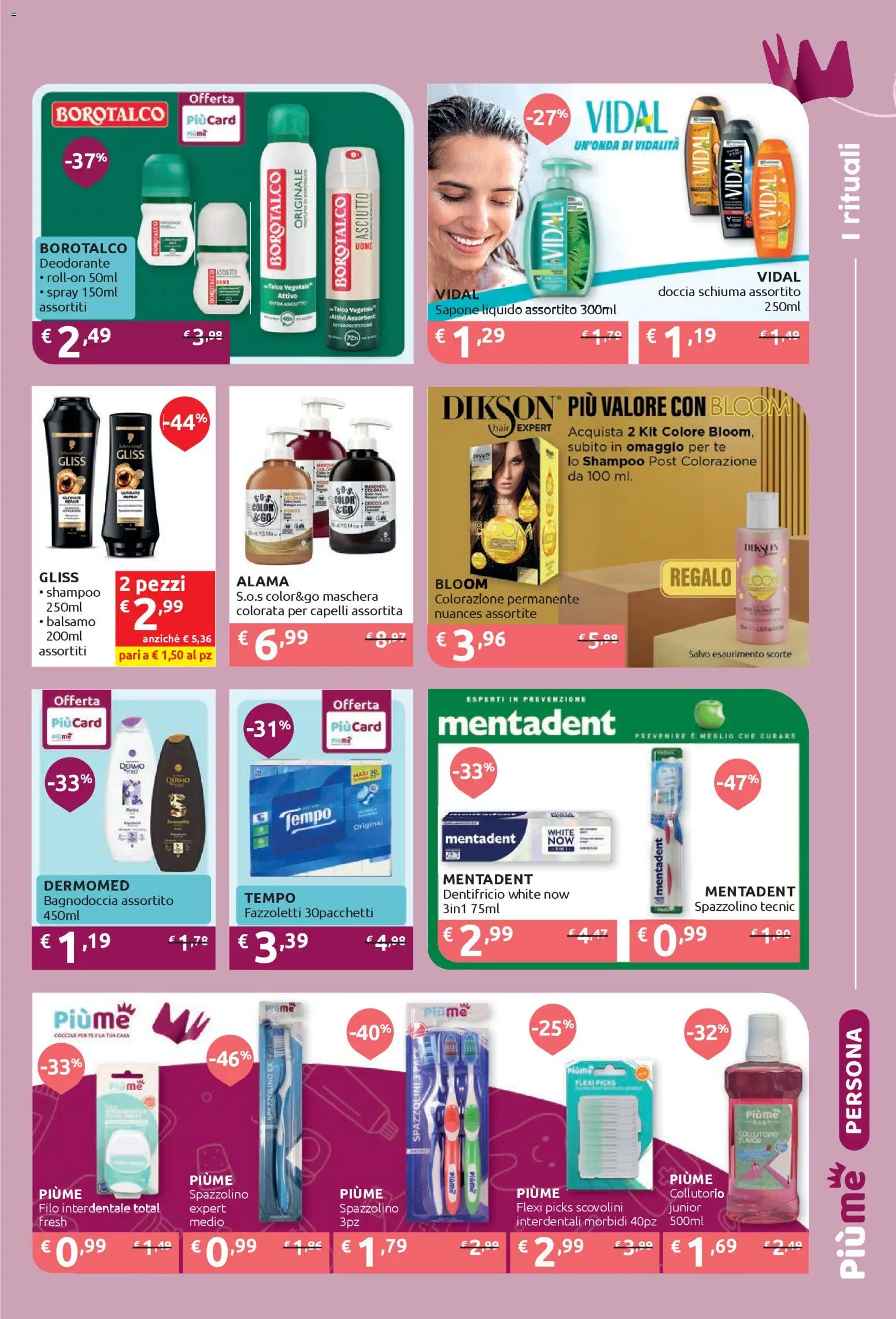 Volantino IperSoap del 20.04.2026 | Pagina: 13 | Prodotti: Deodorante, Spazzolino, Tè, Talco