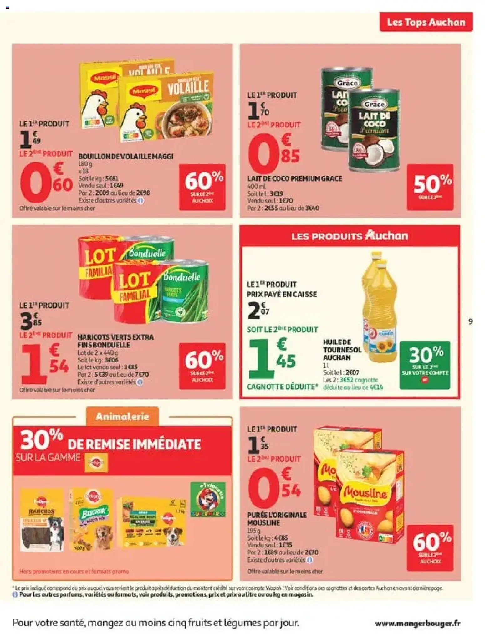 {H1} | Page: 9 | Produits: Volaille, Lait de coco, Coco, Lait
