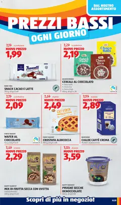 Anteprima del volantino MIX DI FRUTTA SECCA CON UVETTA, classico/esotico, 200 g, al kg € 11,45 valido a partire dal 15.06.2026 | Pagina: 5