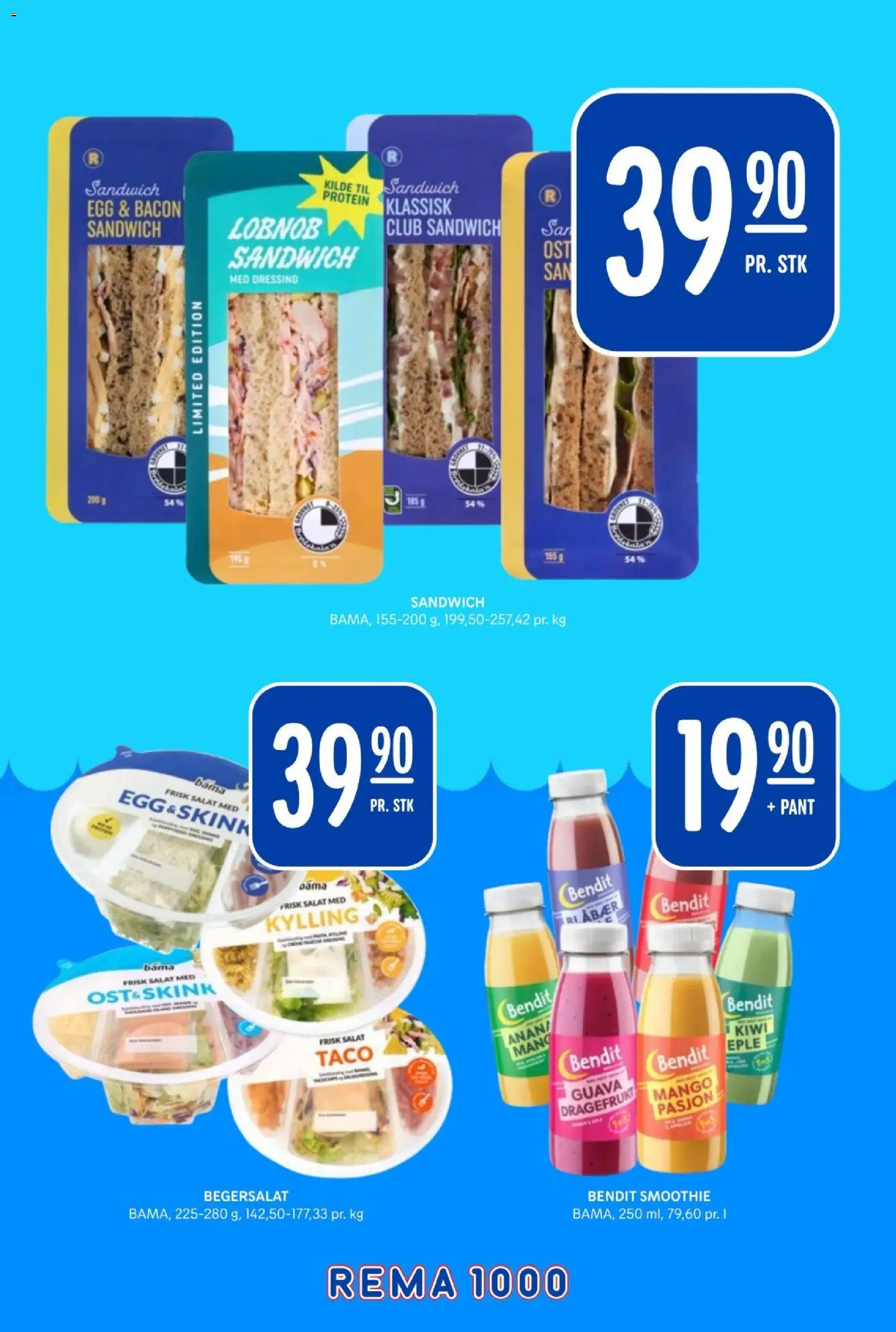 {H1} | Side: 23 | Produkter: Kylling, Kiwi, Salat, Mango