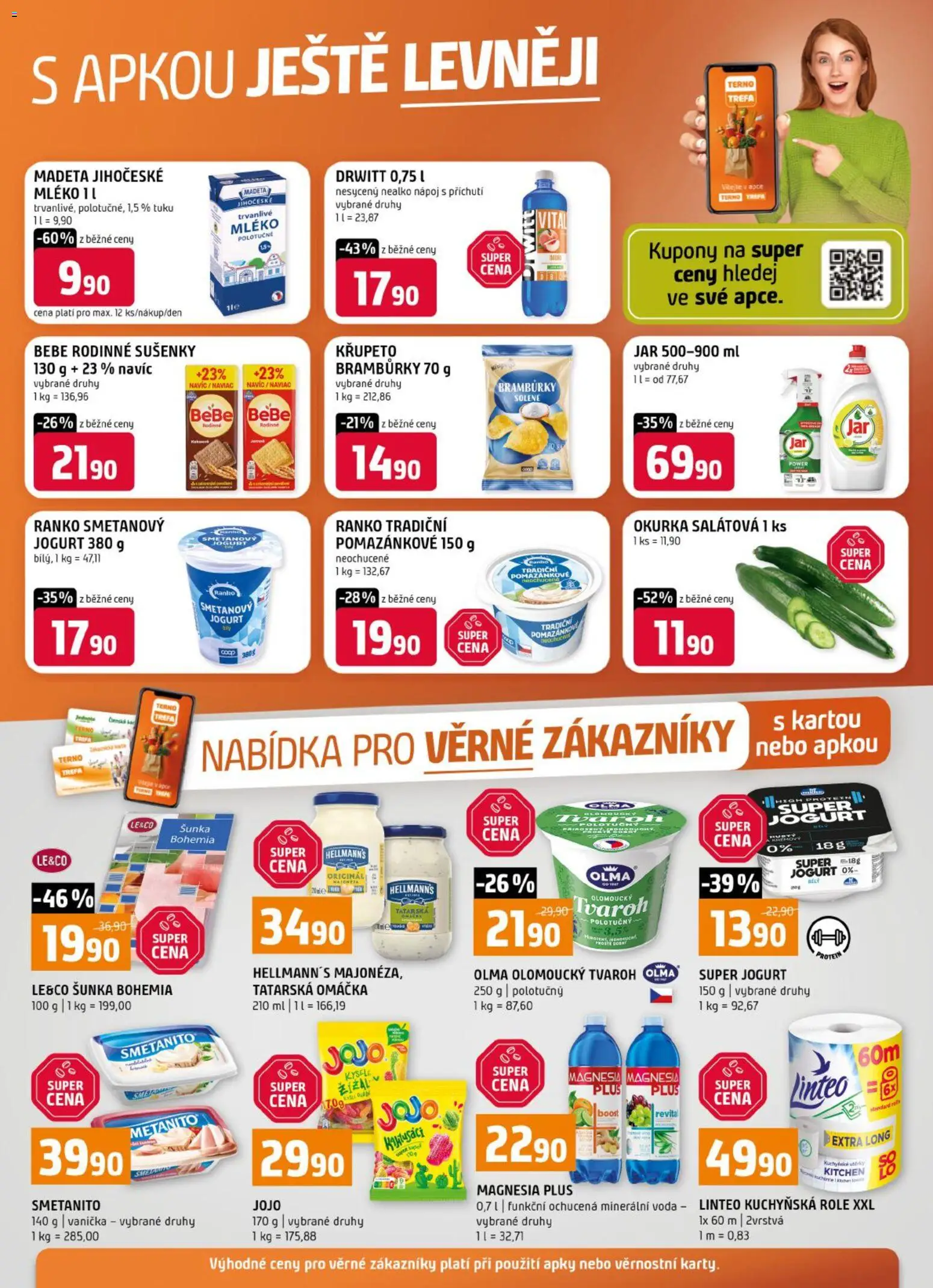 Terno leták od 14.10.2026 | Strana: 20 | Produkty: Jogurt, Bramburky, Okurka salátová, Protein